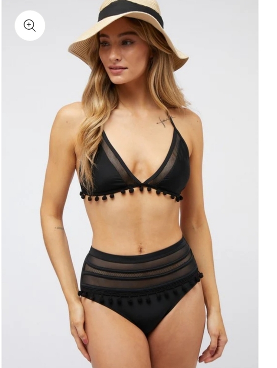 DAVI & DANI Other - Davi and Dani Black High-Waist Bikini Set, NWOT
